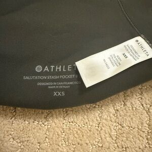 Dark Green Athleta Leggings